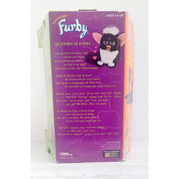 FURBY SNOW LEOPARD BROWN SPOTS 1999 Model 70-800 - Picture 8 of 10